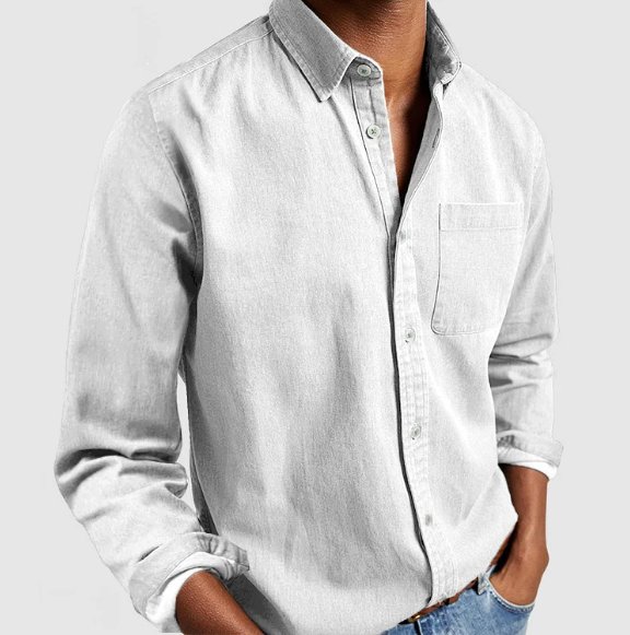 CLASSIC DENIM SHIRT FOR MEN