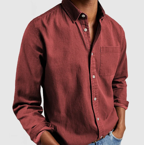 CLASSIC DENIM SHIRT FOR MEN
