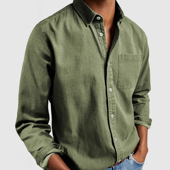 CLASSIC DENIM SHIRT FOR MEN