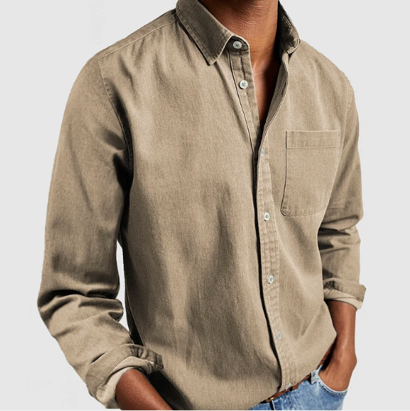 CLASSIC DENIM SHIRT FOR MEN
