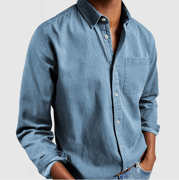 CLASSIC DENIM SHIRT FOR MEN