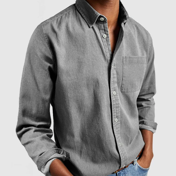 CLASSIC DENIM SHIRT FOR MEN