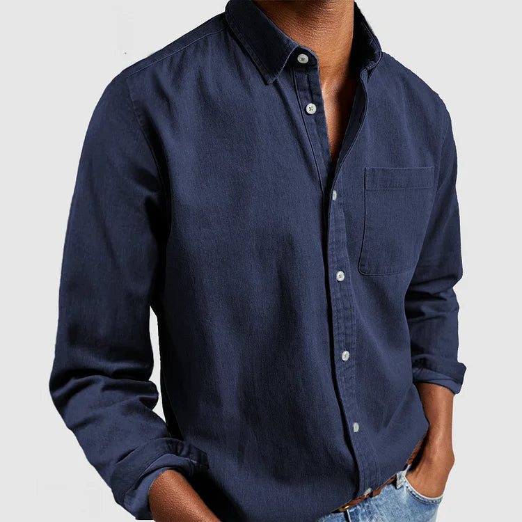 CLASSIC DENIM SHIRT FOR MEN