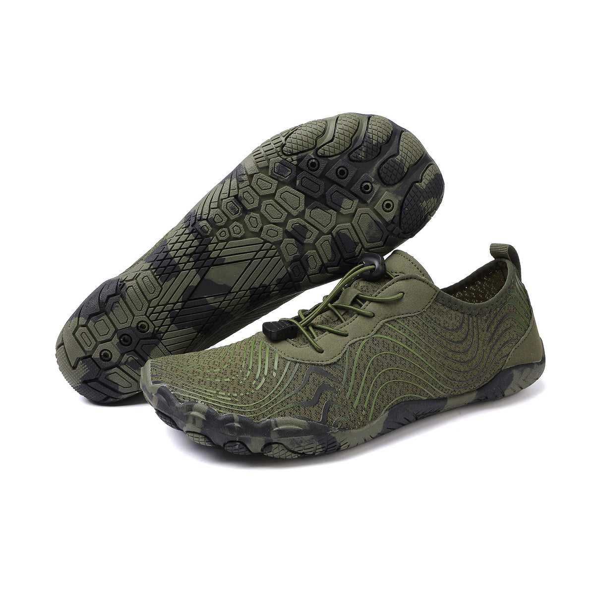 FLEXIBLE MESH AQUA SHOES FOR MEN