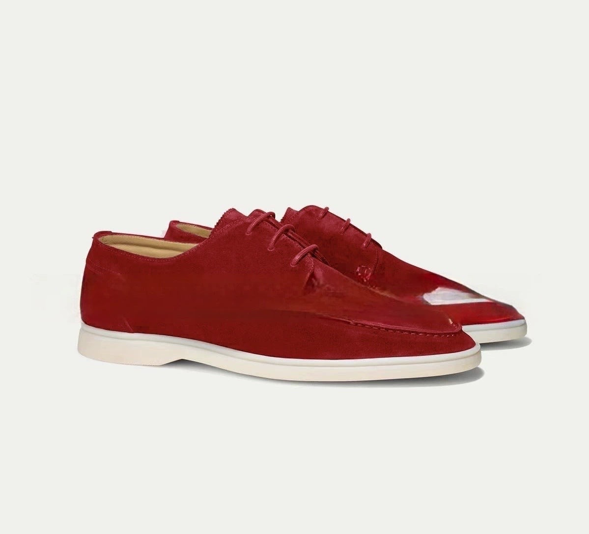 LEATHER SLIP-ON LOAFERS FOR MEN