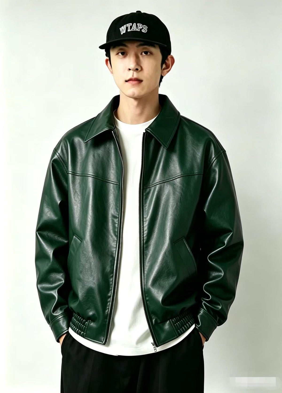 RELAXED ZIP JACKET FOR MEN
