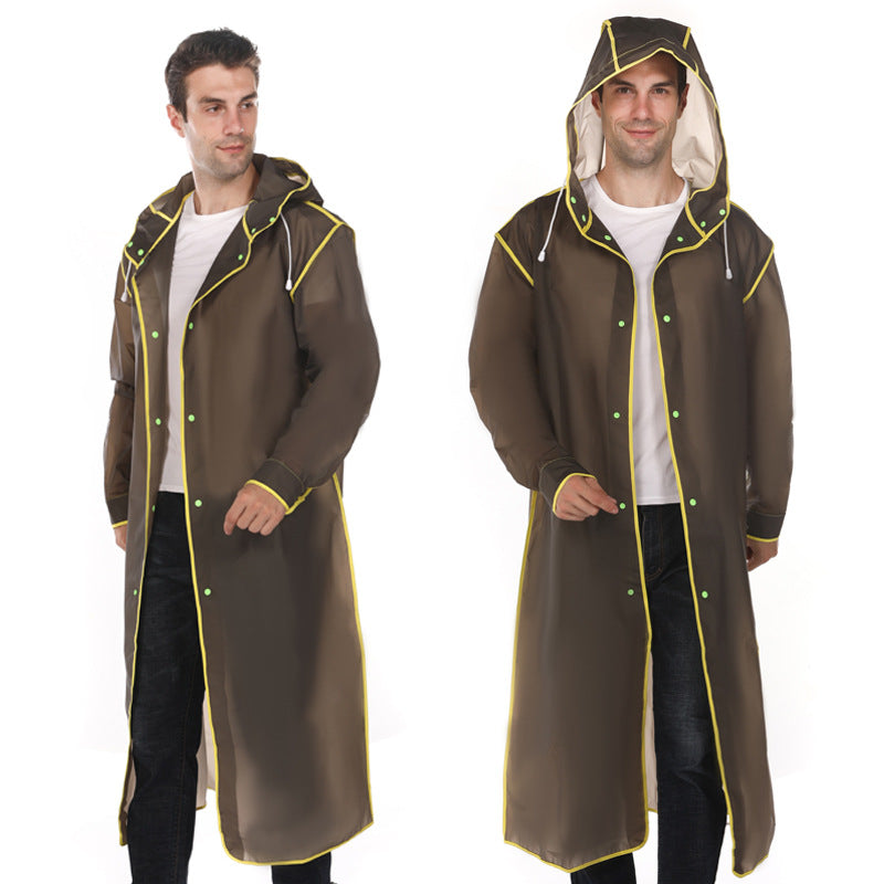 LONG RAIN JACKET FOR MEN