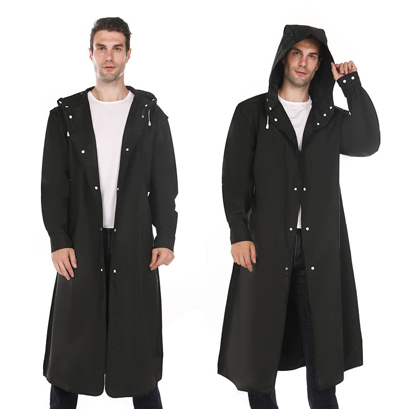 LONG RAIN JACKET FOR MEN