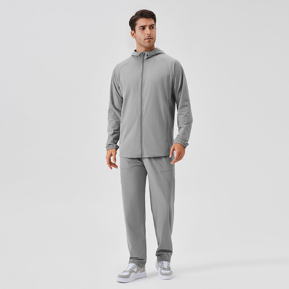 HOODED ZIP SET FOR MEN