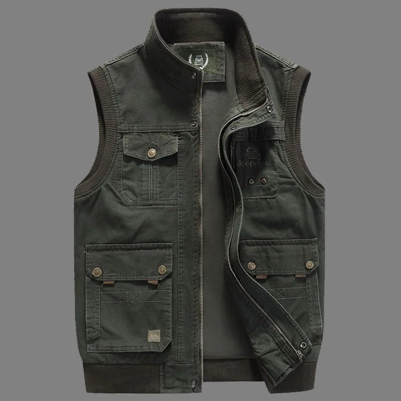 SLEEVELESS OUTDOOR VEST FOR MEN