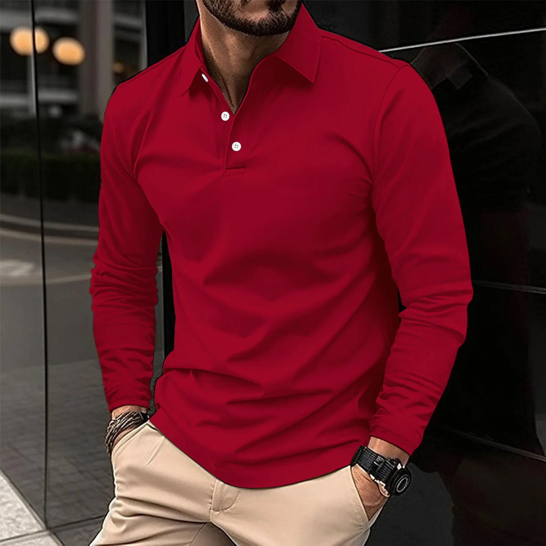 SLIM FIT POLO SHIRT FOR MEN