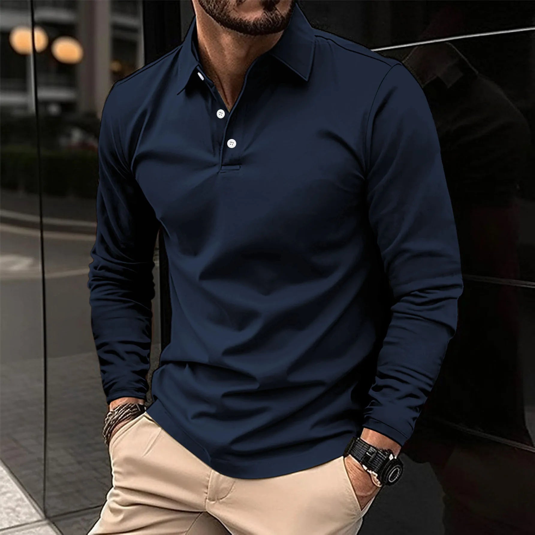 SLIM FIT POLO SHIRT FOR MEN