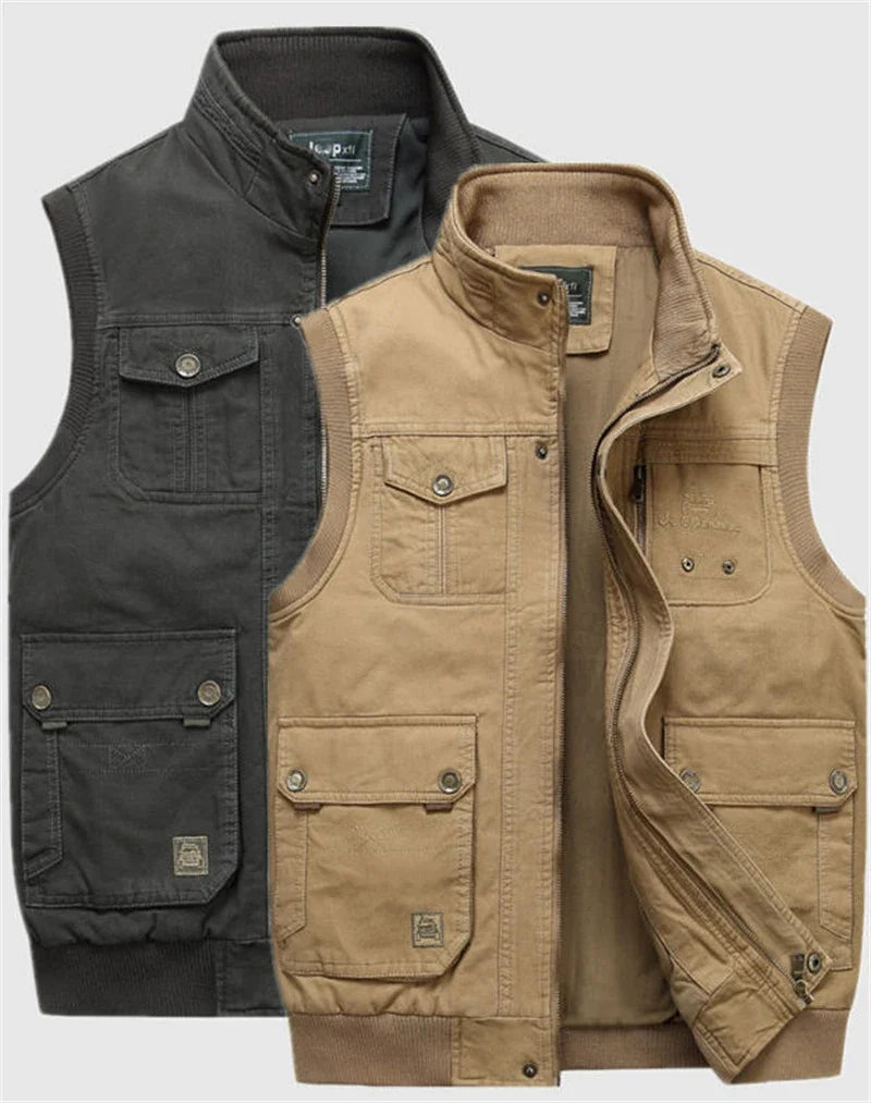 SLEEVELESS OUTDOOR VEST FOR MEN