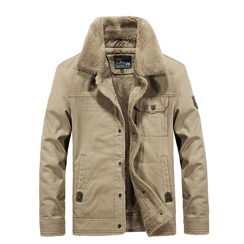WARM LINED JACKET FOR MEN