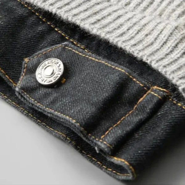 VINTAGE BUTTON CARDIGAN JACKET FOR MEN