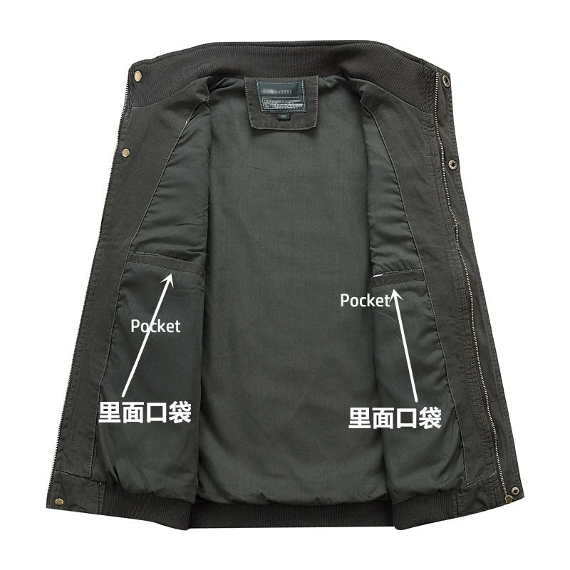 SLEEVELESS OUTDOOR VEST FOR MEN