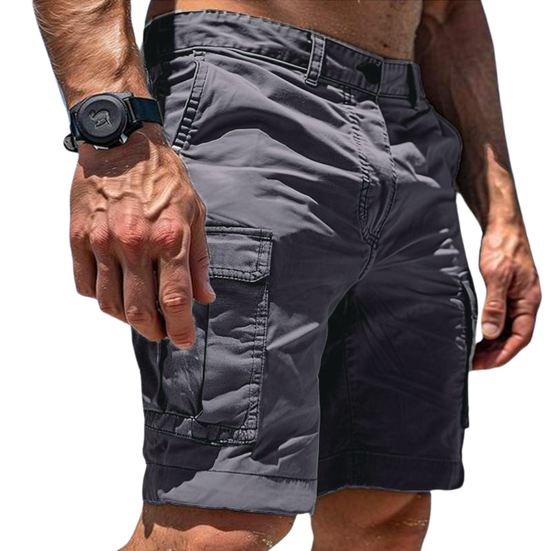 RELAXED UTILITY SHORTS FOR MEN