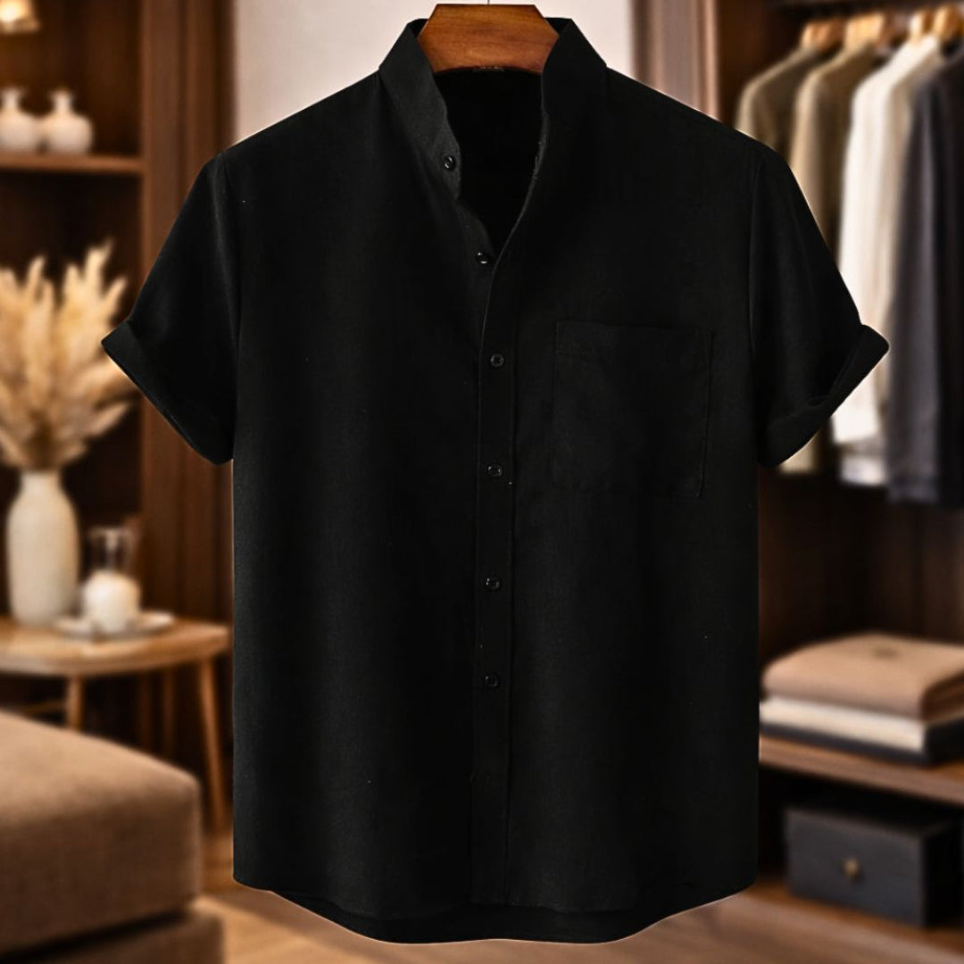 MUSCLE FIT SHORT SLEEVE SHIRT FOR MEN