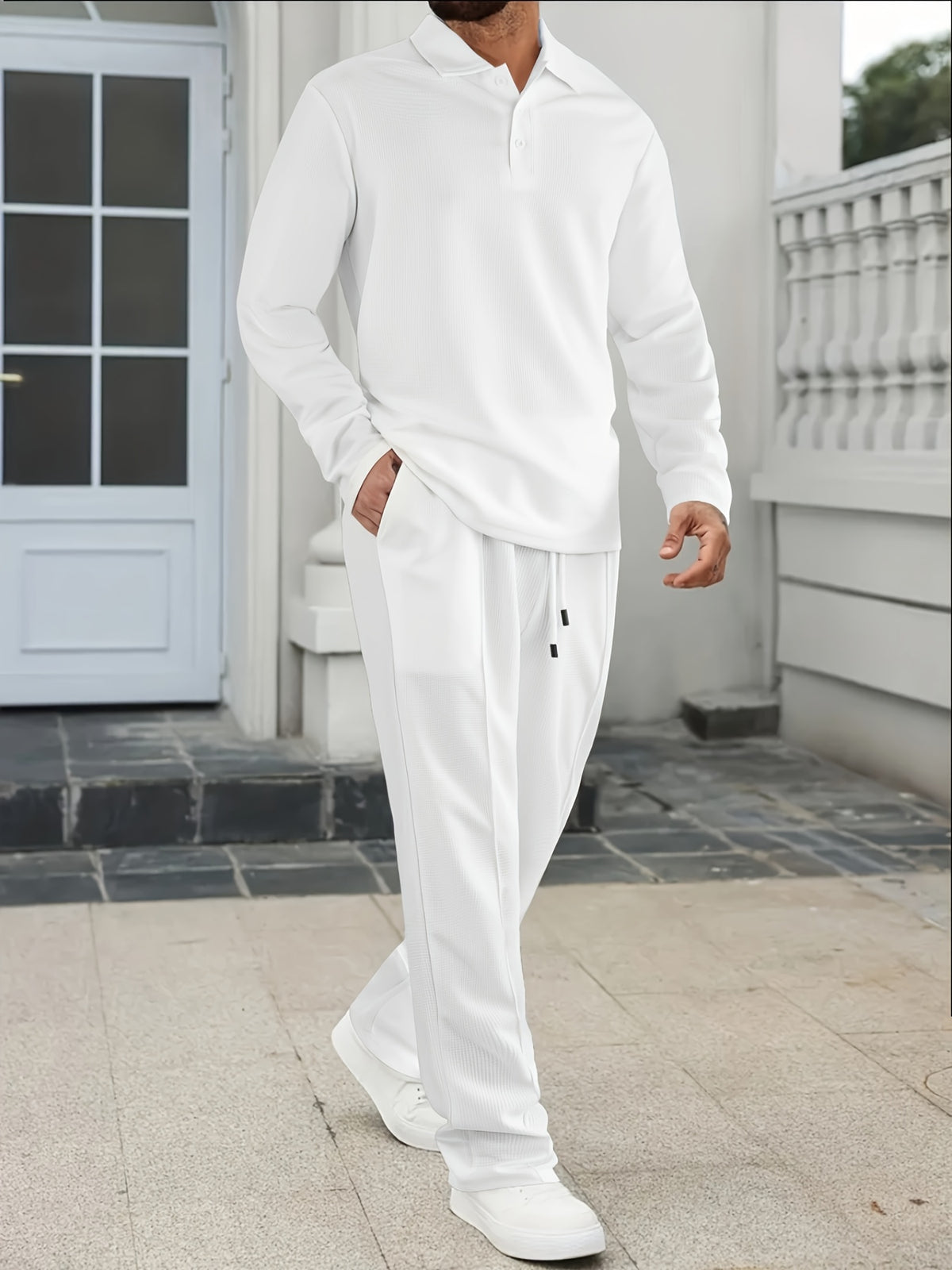 KNIT TWO PIECE SET FOR MEN