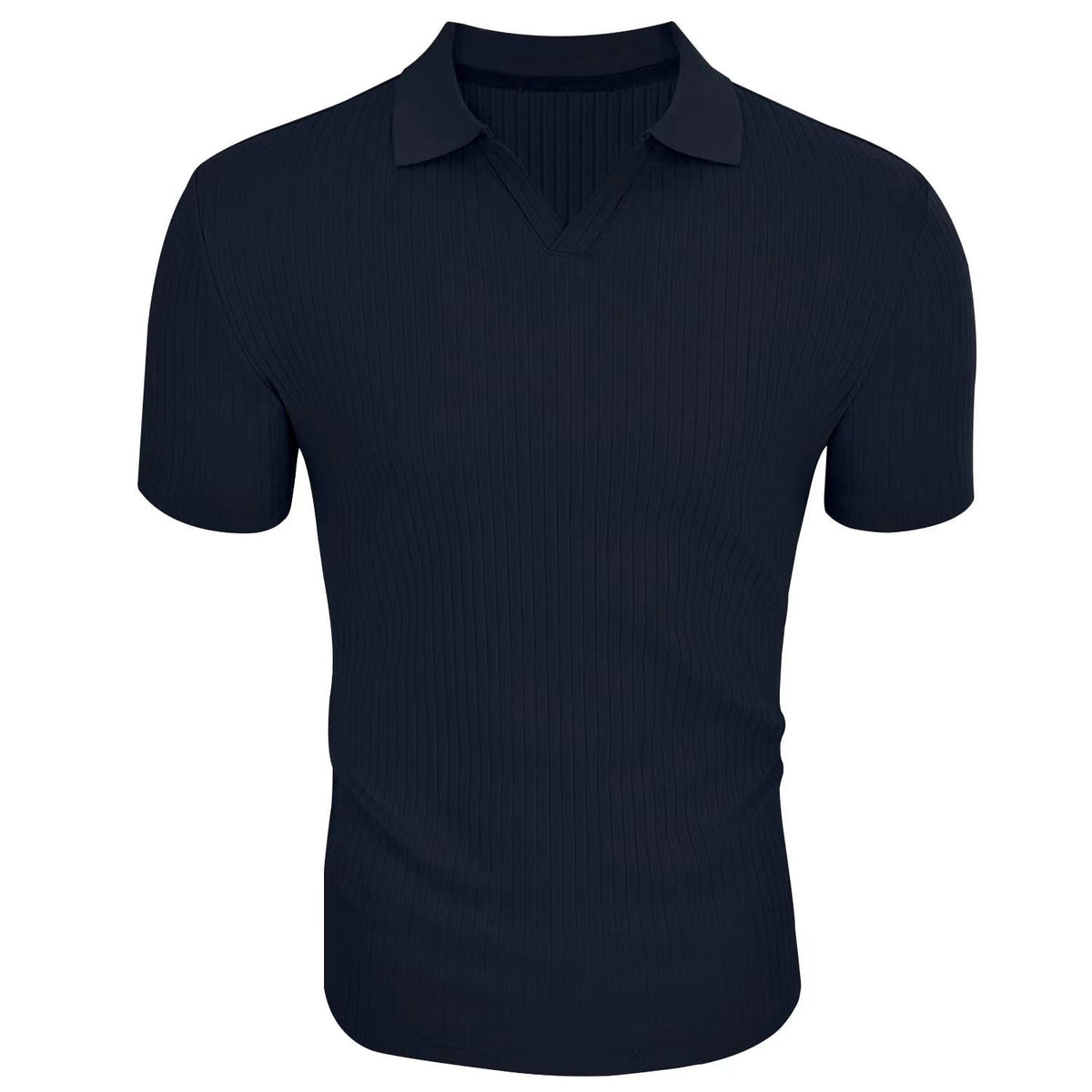 SLIM TEXTURED POLO SHIRT FOR MEN