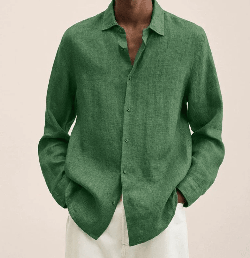 STRAIGHT FIT SHIRT FOR MEN