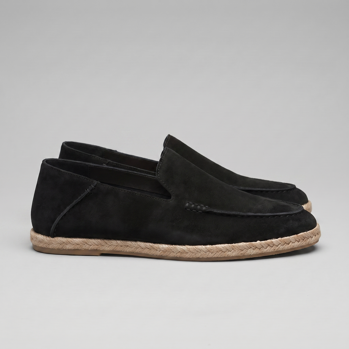 SUEDE ESPADRILLE LOAFERS FOR MEN