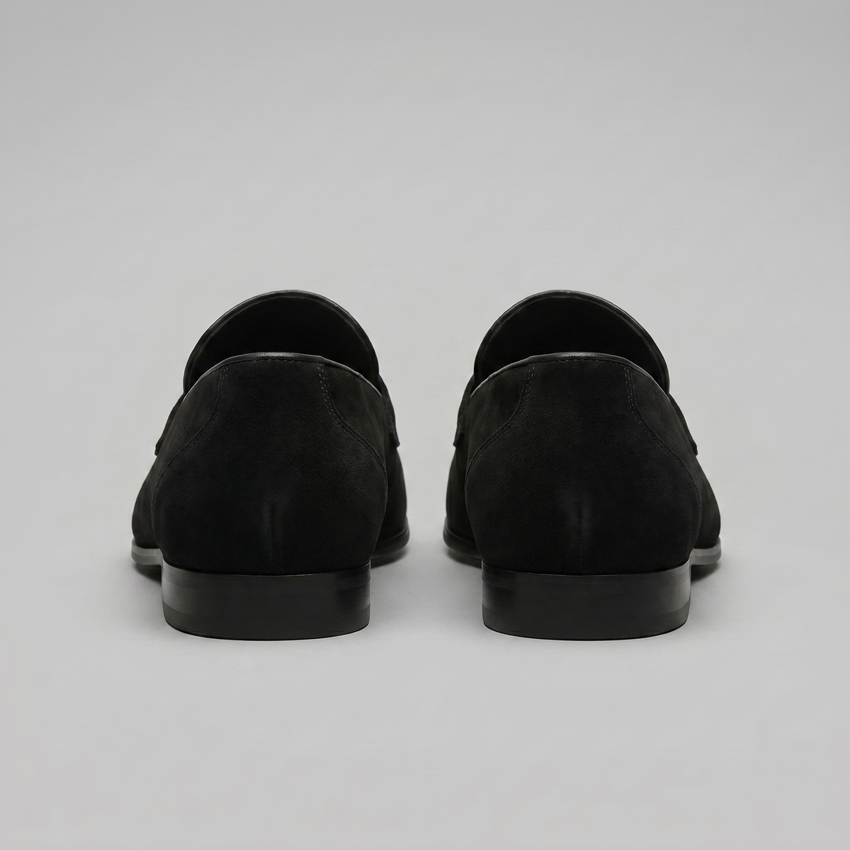 SUEDE EFFECT PENNY LOAFERS FOR MEN
